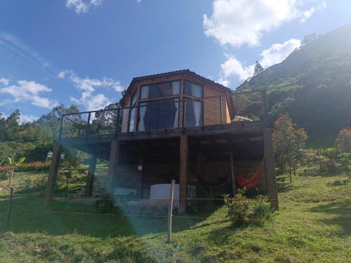 Cabaña al aire libre en Macheta Cundinamarca - Tiny House - Glamping Caelum