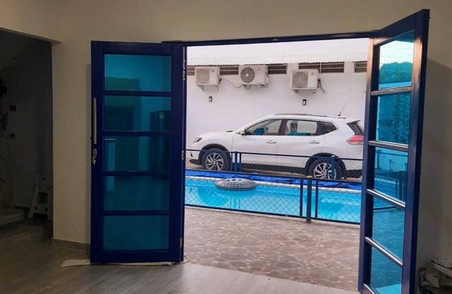 CABAÑA AGUA DE MAR - Coveñas. Comfortable, close to everything. BBQ kiosk and swimming pool.