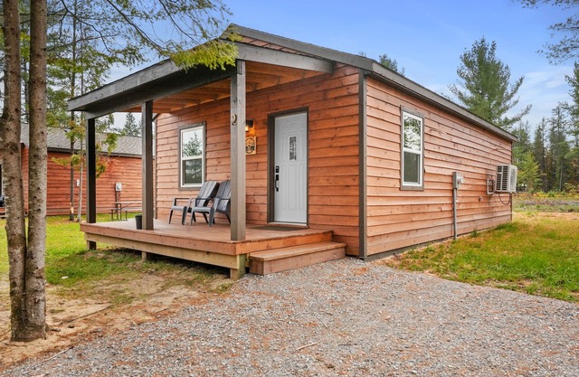 Cabin #1 at Northern Comfort with opt. side x side rental