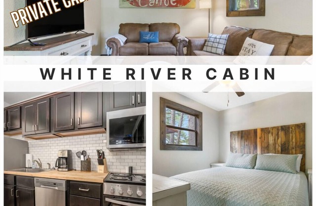 Cabin 1 mile to SDC! Across from resort pool