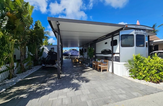 Camper in Key Largo Resort