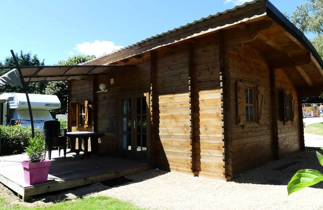 Camping Le Clos du Blavet * - Chalet ARCHE 35m2/3 bedrooms - terrace 8 people