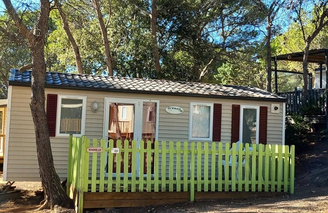 Camping Le Pinada * - Mobil Home MAGNOLIA - 2 bedrooms - 28m2 4 people