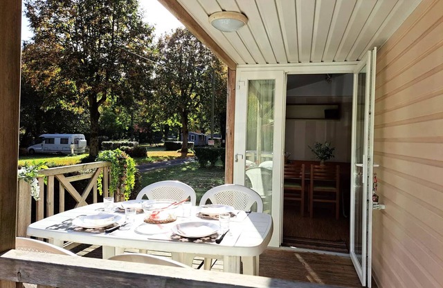 Camping Le Soulhol * - Mobile home 2 bedrooms 4 people