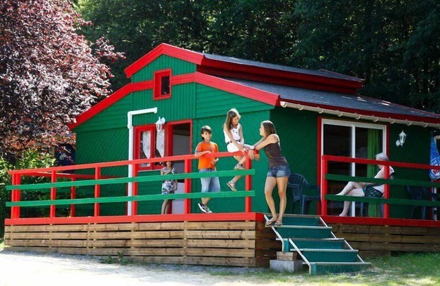Campsite Saint Pierre de Rousieux**** - Green Chalet 2 Rooms 4/6 People Mezzanine