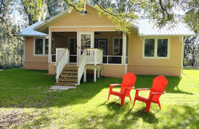 Can't Believe Summer's Almost Over? Wait! This is Florida! Lake, firepit, boats