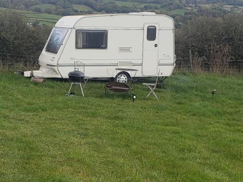 Caravan in the Peak District