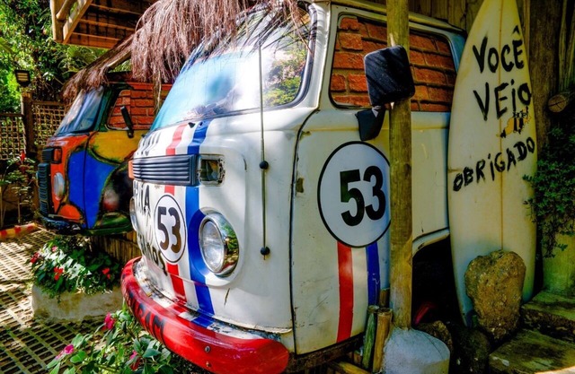 Casa Caiçara Veio do Rio - Quarto Kombi 02