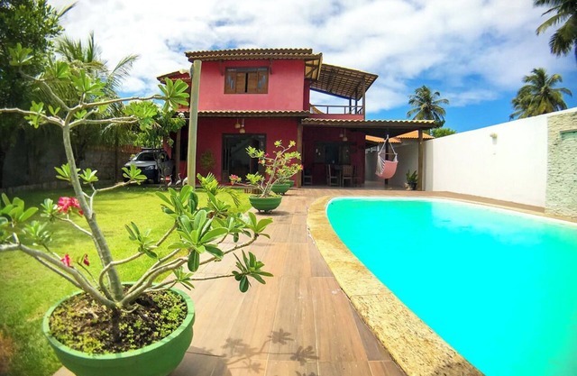 Casa com piscina e Wi-Fi em Porto de Sauípe/BA
