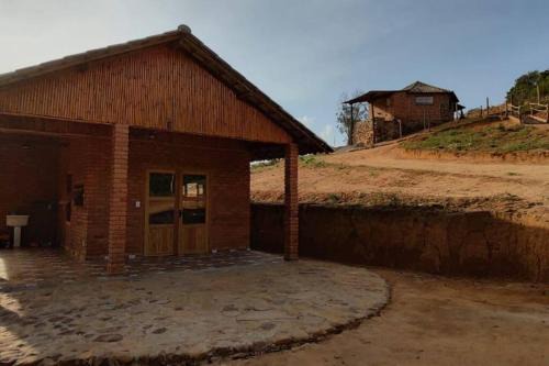 Casa com Varanda na Natureza