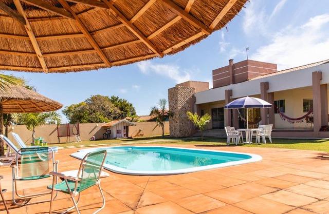 Casa com Wi-Fi e lazer completo em Carlopolis PR