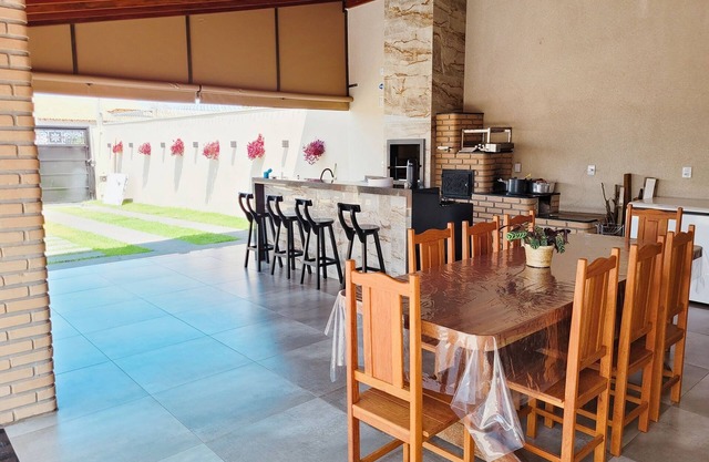 Casa Completa com Área Gourmet, Piscina com Aquecedor Solar e Sauna Seca