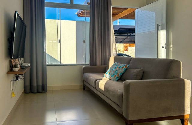 Casa confortável com Wi-Fi em Cesário Lange/SP