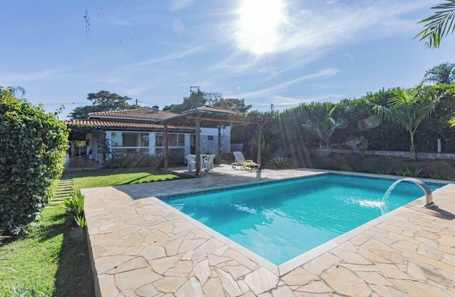 Casa de Campo c/Piscina e Wi-Fi em Gramadinho