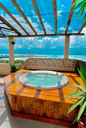 Casa de praia com vista para o mar