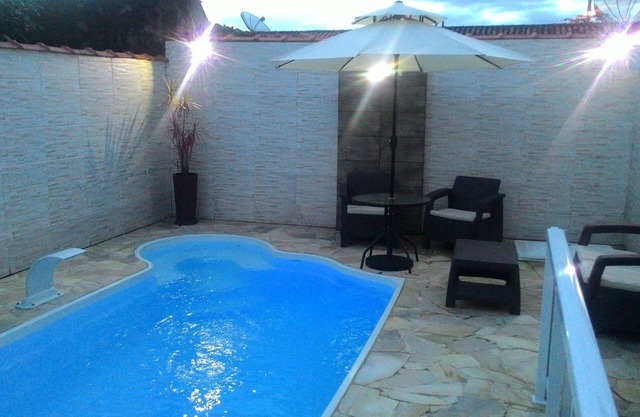 Casa Grande Litoral Norte - Caraguatatuba - Swimming pool with guardrail -closed