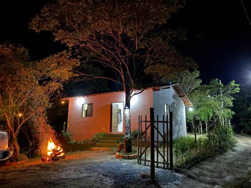 Casa Lilás no Vale do Capão