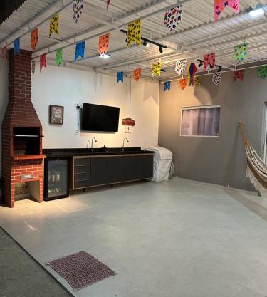 Casa Mobiliada com Área Gourmet