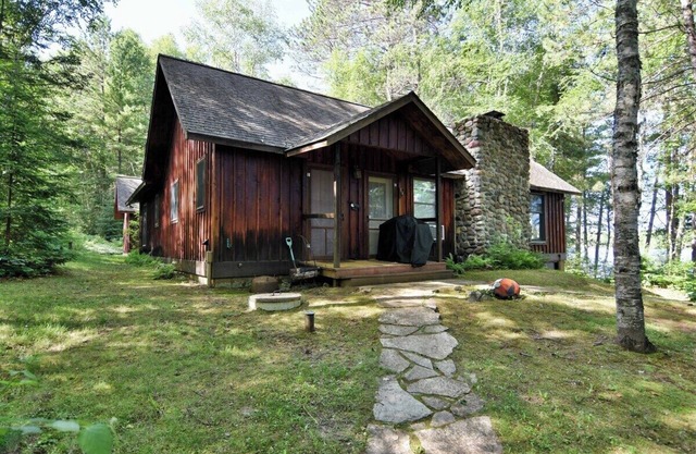 Cedar Lodge on Dells Lake near Clam Lake, WI
