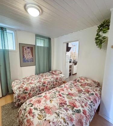 Center of Bodø, near the airport and the port to the Lofoten Islands, free coffee