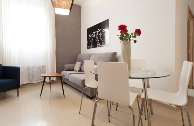 Central apartment with charm.