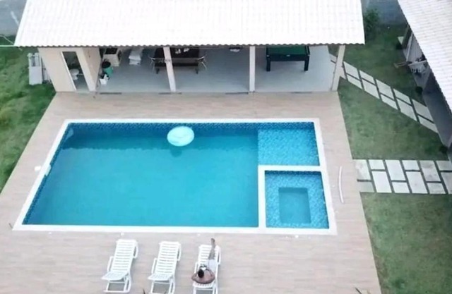 CHÁCARA ALTO PADRÃO MAIRINQUE Piscina com aquecimento Solar