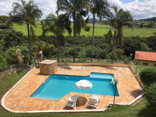 Chácara das Palmeiras - Piscina, Churrasqueira e Campo