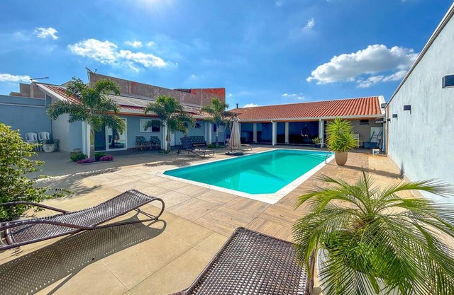 Chacara c Wi-Fi, piscina e churrasqueira em Itu SP