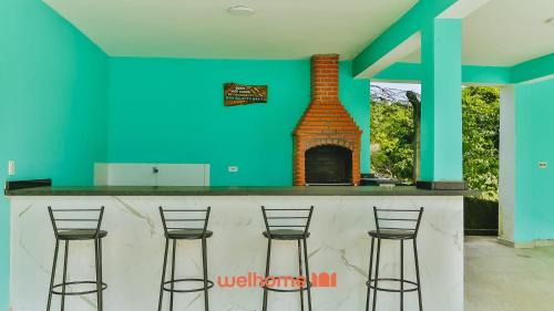 Chacara em Nazare Paulista com Varanda Gourmet