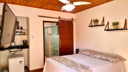 Chalé 02 com mini cozinha no coração de Penedo