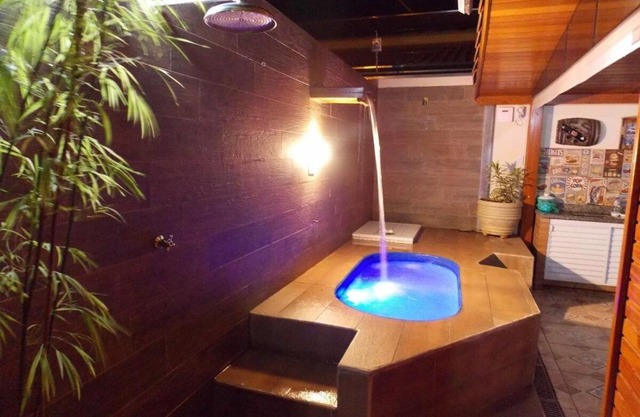 Chalé aconchegante com área rústica privativa em Brotas SP