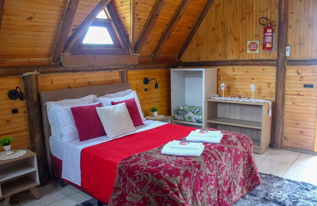 Chalé com Wi-Fi e muito lazer em Bom Retiro/SC