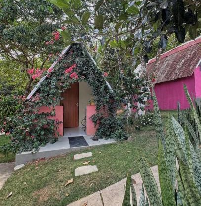 Chalé das hortênsias