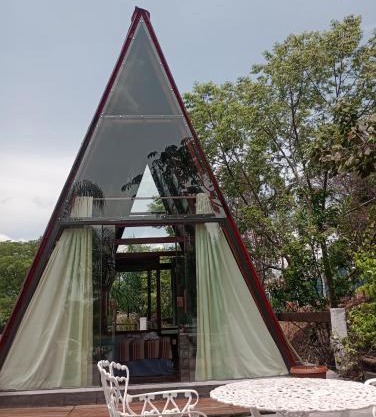 Chalé rústico aconchegante