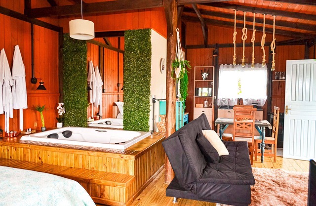 Chalé romântico em Praia do Mar Aberto, Palhoça/SC