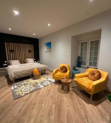 Chambre privée avec salle de bain