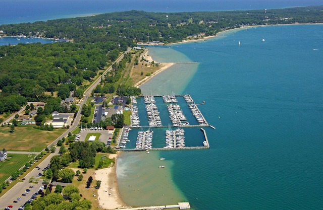 Charlevoix Boat Slip in Premium Location with fantastic views