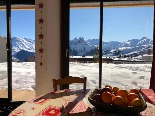 Charmant apt 4 pers avec balcon, cuis. équipée, parking, proche pistes, La Toussuire - FR-1-417-94