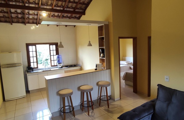 Charming 2-bedroom house in peaceful Jundiaí with AC