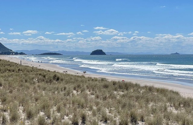 Charming 3-bedroom townhome in enchanting Mount Maunganui with AC, WiFi