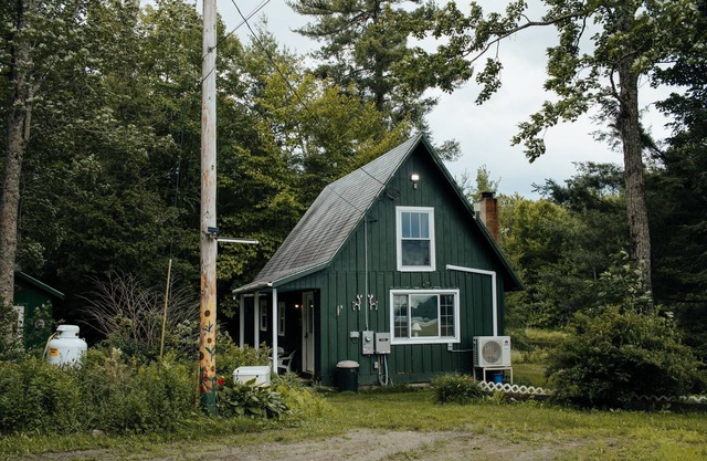Charming cabin in the Maine woods, right off the Snowmobile/ATV trails