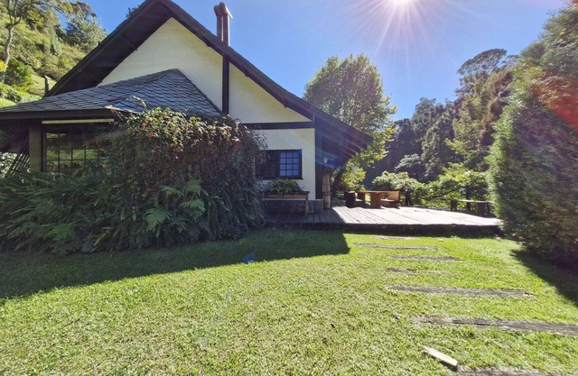 Charming House in Brasil w/Private Lake, Fireplace, Jacuzzi, and Sauna