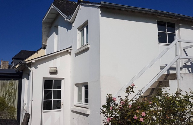 Charming house, garden, 200m from the beach in Lancieux, near Saint-Briac, Cote d'Armor