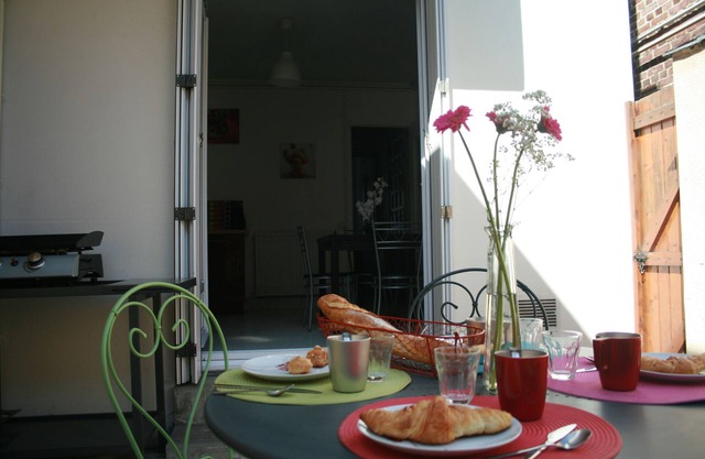 Charming house with terrace LISIEUX downtown