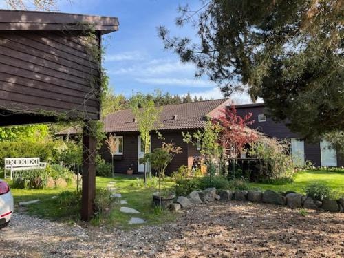 Charming idyllic wooden house