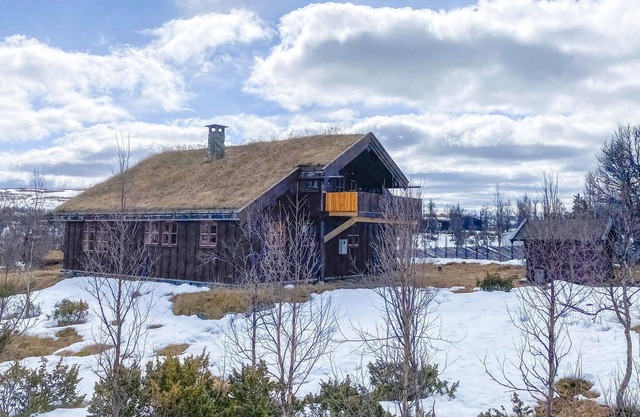 Charming, spacious log cottage with sauna, fireplace and mountain view.