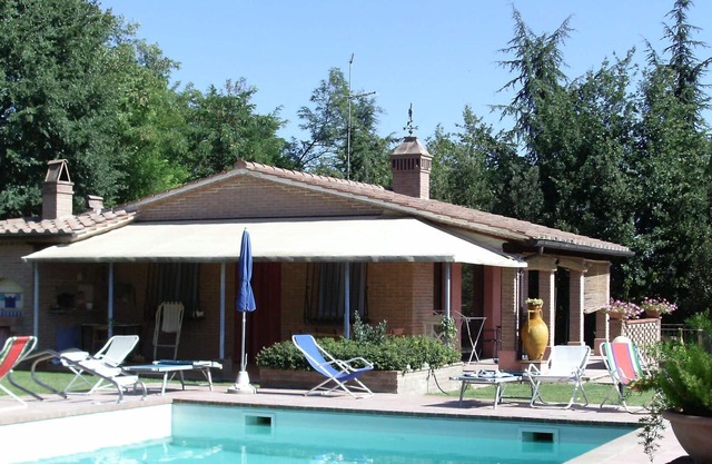charming stone cottage is situated in the hills near the village of Montagnano.