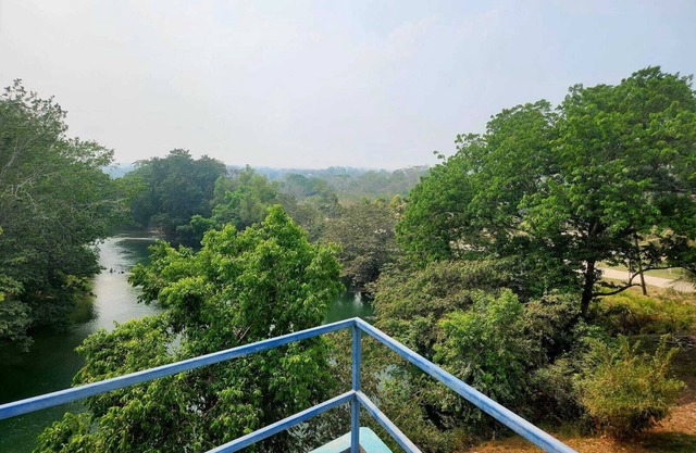 Charming studio with views of the Mopan River in peaceful Bullet Tree Falls