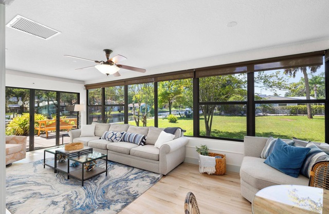 Charming Waterfront home with Classic Florida Flair