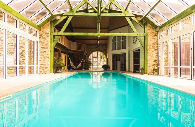 Chic holiday home with pool